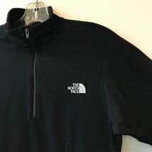 THE NORTH FACE ノースフェイス NT35157 ダクロン ジップアップ シャツ L/S DAQRON DQ GRID ZIPUP ブラック Lサイズ フリースシャツ 黒_画像2