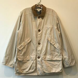 美品 90s J.CREW ジェイクルー 巨人タグ ハンティング ジャケット M ベージュ ビンテージ フィールドジャケット HUNTING JACKET Jクルー