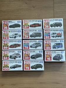 B トミカ　初回特別仕様　14台セット　Tomica First Edition lot