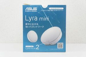ASUS メッシュ ネットワーク WiFi 無線LAN ルーター Lyra mini ×2 Wi-Fi デュアルバンド対応 A236