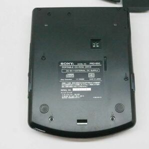 SONY ソニー ポータブルCDプレーヤー PRD-650 CD-ROMディスクマン A368の画像10