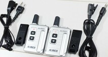 アルインコ　DJ-PX31　特小トランシーバー　2台ペア　イヤホンマイク付きセット_画像3