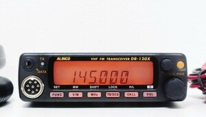 アルインコ　144MHz　20W　FM トランシーバー　DR-120DX