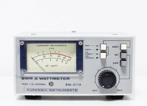 クラニシ　RW-211A　SWR/パワー計　1.8～1300MHz