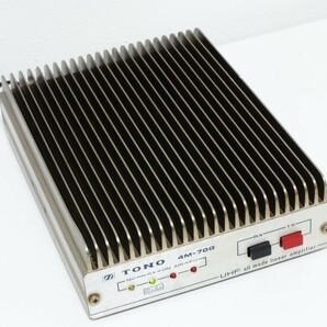 東野電気 TONO 4M-70G 430MHz オールモード リニアアンプの画像3