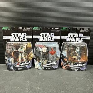 まとめて Hasbro STAR WARS THE SAGA COLLECTIONスターウォーズ サーガ ベーシック フィギュア ボバフェット ハンソロ レイア トミー の画像1