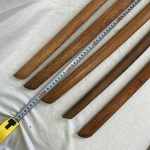 木刀 武具 剣術 赤樫 素振り おまとめ　計5点　長さ約102cm_画像5