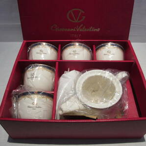 ★1円～ジョバンニ・バレンチノ ITALY 茶器セット 桃山陶器の画像1