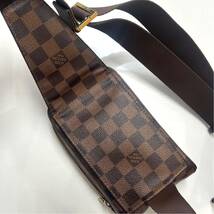 〈1円スタート品〉LOUIS VUITTON ルイヴィトン ダミエ ジェロニモス N51994/シリアルCA1180 ボディバッグ ショルダーバッグ ウエストバック_画像6