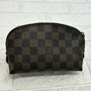 〈1円スタート品〉LOUIS VUITTON ルイヴィトン ダミエ コスメティック ポーチ N47516/シリアルCA3011化粧ポーチ ポシェットコスメティック