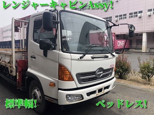 日野レンジャー4t車!標準幅!ベッドレスキャビンAssy!黒内装!TKG-FC9JKAP!平成25年式!6速MT!車両より取り外してお渡し!344