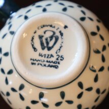 Polish Pottery ポーリッシュ ポタリー WIZA ヴィザ マグカップ コーヒーカップ ポーランド食器 プレゼント用 W103-25D EC108_画像8