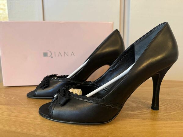 DIANA ダイアナ　パンプス　ブラック　23.5センチ