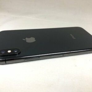 送料無料 1円～ ジャンク Apple iPhone X 256GB A1902 MQC12J/A スペースグレイ スマホ 本体 利用制限〇 アイフォンの画像6