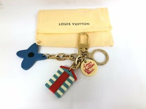 送料無料 LOUIS VUITTON ルイヴィトン M66265 アイオール ポルト クレ アイオール ビーチ チャーム キーホルダー ゴールド