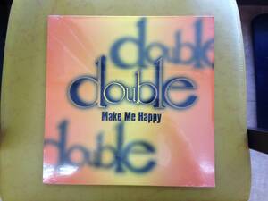 即決◇新品レコード■double 　　Make Me Happy　　Shale [Dribble Water Remix]　　Make Me Happy　[Instrumental]