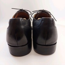 Bergamo ベルガモ ストレートチップ ビジネスシューズ 革靴 ブラック系　26.0cm_画像6