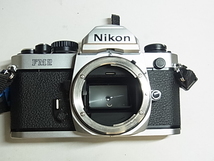 状態良　Nikon ニコン FM2 フィルム一眼レフカメラ ボディ ストラップ・取説付き _画像3