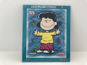 Deadstock Неокрытый арахис 50-летие Lucy Wood Board Playskool Hasbro Vintage Snoopy Vintage USA [PE-707]