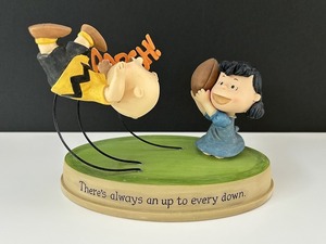 HALLMARK チャーリーブラウン ルーシー フットボール アメフト PEANUTS GALLERY オールド USA ヴィンテージ [pe-032]