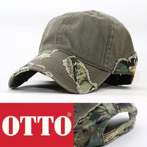 ローキャップ 帽子 オットー otto Camouflage 6 Panel Low Profile ライトオリーブ 迷彩 110-1093-O フリーサイズ USA