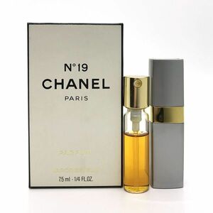 CHANEL シャネル No.19 パルファム 7.5ml ☆残量たっぷり　送料220円