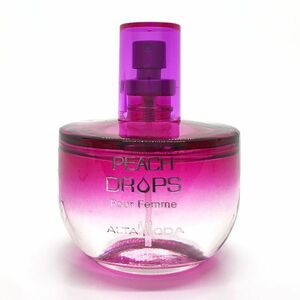 ALTAMODA アルタモーダ ピーチ ドロップス プールファム EDT 100ml ☆残量たっぷり9割　送料350円