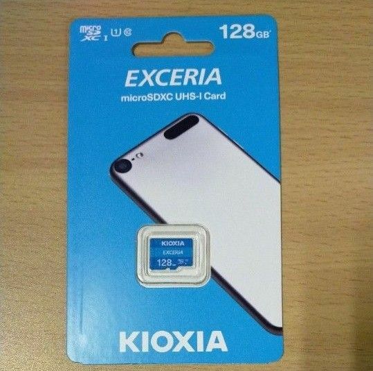 【新品未開封】マイクロSDカード 128GB キオクシア 海外パッケージ KIOXIA microSDカード 旧東芝