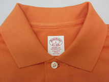 ★sz1674　Brooks Brothers　ポロシャツ　2点セット　Sサイズ　半袖　オレンジ　カーキ系　ブルックスブラザーズ　シンプル　送料無料★_画像3