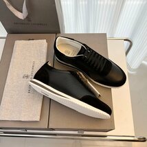 Brunello Cucinelli　ブルネロクチネリ イタリア スニーカー　メンズ　シューズ　靴 夏 スエード カジュアル size:39-44サイズ選択可能 25_画像3