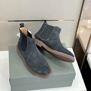 Brunello Cucinelli　ブルネロクチネリ 2023ss 　メンズ　シューズ　靴 レザー　39-44 サイズ選択可能 秋 冬