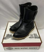 20240324【RED WING 】レッドウィング ペコスブーツ ブーツ US8.5 レザー 8169_画像1