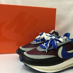 20240311[NIKE×sacai×UnderCover] Nike Sakai undercover LD Waffle LD вафля Night dark red wine DJ4877-600 24.5cm