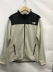 20231013【THE NORTH FACE】ノースフェイス マウンテンバーサマイクロジャケット フリースジャケット XXL ベージュ NL22304