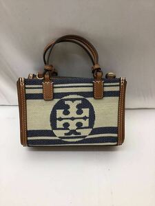 20240323【TORY BURCH】トリーバーチ ELLA JACQUARD STRIPE MINI TOTE エラ ジャカード ストライプ ミニ トート ハンドバッグ 88046