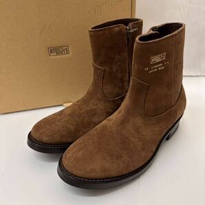 20240323【Addict Clothes 】アディクトクローズ WESTERN BOOTS ウェスタンブーツ MUSTARD スウェードの画像1