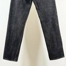 希少《 Good Condition / W36 》80s 美品【 Levi's 501-0658 先染め ブラック 黒 デニム ビンテージ アメリカ製 】_画像5