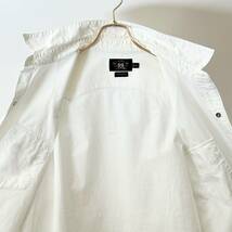 希少《 Mint Condition / RRL / XXL 》極上品【 Ralph Lauren ホワイト 白 コットン ウェスタンシャツ 】_画像9