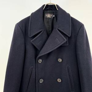 希少《 Mint Condition / Italy / RRL 》極上品【 Ralph Lauren ダブルアールエル イタリア製 USNAVY USN ネイビー Pコート S 】