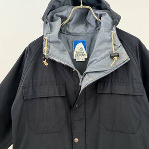  rare { USA / Black / Medium }80s 90s[ SIERRA DESIGNS America made sierra black black mountain parka Vintage ]