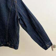 希少《 Mint Condition / 真紺 / 42 》60s 極上品【 LEVIS 70505 bigE ビッグE 4th インディゴ デニムジャケット アメリカ製 ビンテージ 】_画像8