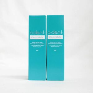 ☆新品2個セット o-dent エイゼル 薬用ジェル歯磨き オーデント クリアホワイト 30g ( 0229-n1 )