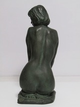 CD05-7706[GGG] 彫刻家 高橋剛 ブロンズ 裸婦像「年頃」共箱 高さ38㎝ 重さ5.3㎏ 置物_画像5