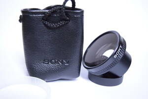 ★極上美品★ソニー SONY WIDE CONVERTION LENS X0.6 VCL-0637【ケース付き】＃1027