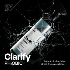 【新発売】CARPRO カープロ クラリファイフォビック Clarify PH2OBIC 窓の撥水+クリーニング 500ml ガラスクリーナー