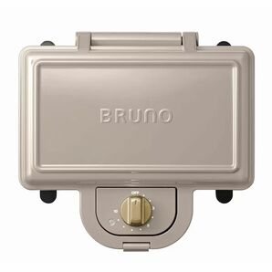 BRUNO ブルーノ ホットサンドメーカー ダブル グレージュ BOE044-GRG