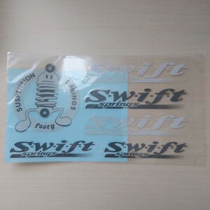 ☆ s・w・i・f・t springs スイフト スプリング☆ ステッカー 11.5cm×20cm
