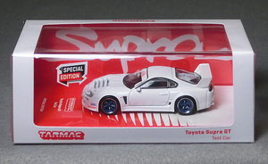 1/64スケール　トヨタ　スープラ GT テストカー（ホワイト）　*TARMAC WORLS製　*品番T64R-051-TEST　　*04