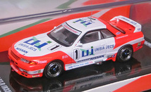 1/64スケール　ユニシアジェックスGT-R（No.1）1993JTC Gr.A　日産スカイラインGT-R [R32]　*INNO models製　*品番IN64-R32-UNIJ　　*04_画像2