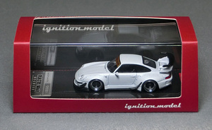 RWB 993 [ポルシェ911]（艶消しパールホワイト）　*1/64スケール　*イグニッションモデル製　*品番：2152　　　*04